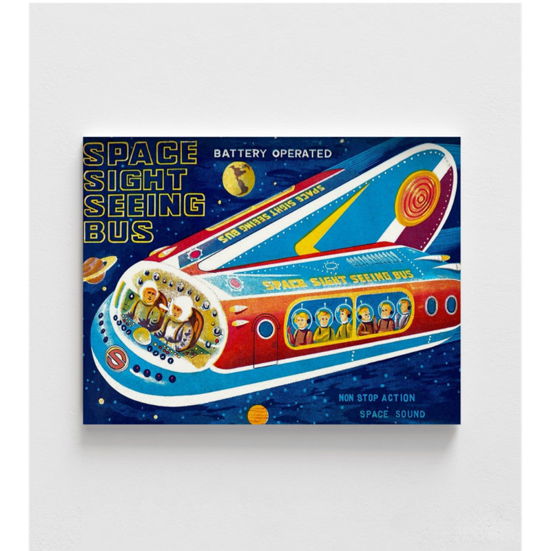 Affiche de jouets à l'ancienne, impression de jouets et de jeux rétro, idée de remodelage de décor de chambre à coucher simple, affiche murale rétro de la Nasa