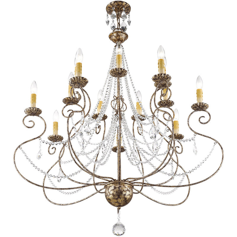 Alexix 4 - Light Steel Chandelier