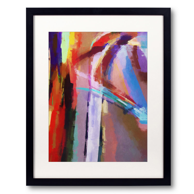 Irregular Traits Print by Angel Estevez, Black Framed Paper, 16" H x 20" W
