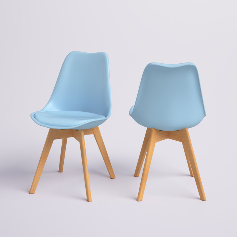 Chaise d'appoint Hermina, Bleu, 2