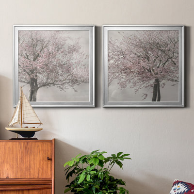 «Blush In The Wind I», reproduction de photo sur toile 2 pièces