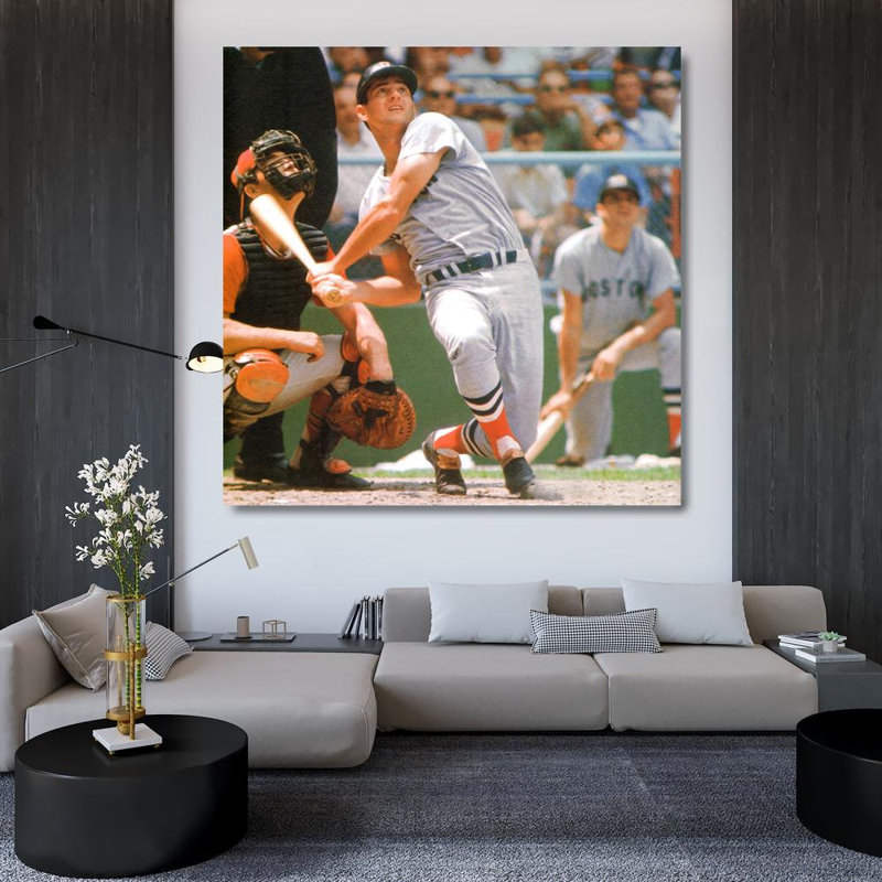Carl Yastrzemski, H 36 po x l 36 po