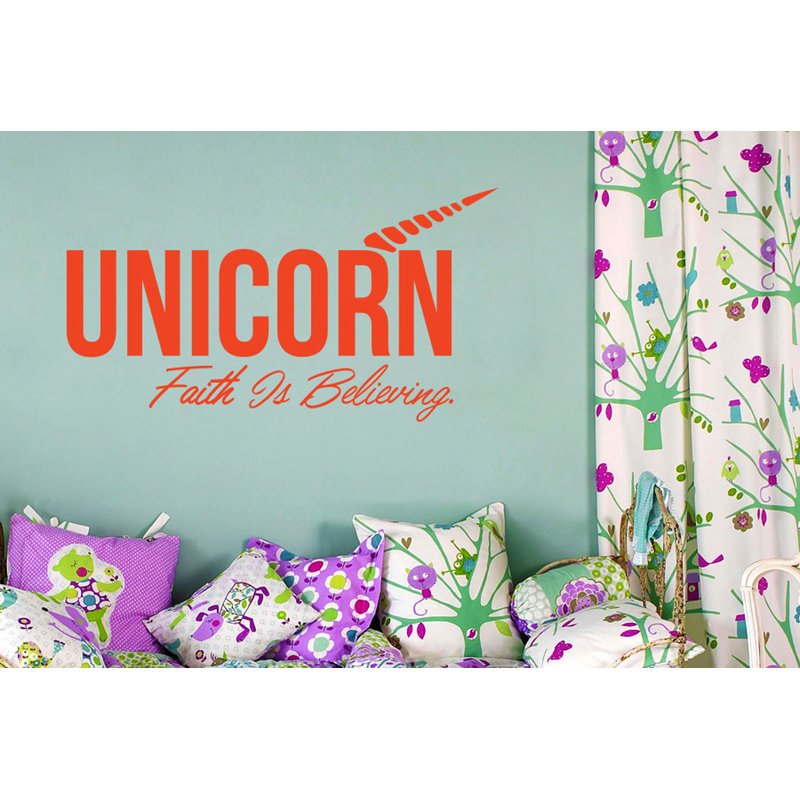 Wall Decal, Medium, Orange