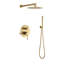 Robinet de douche circulaire avec valve brute-116826299