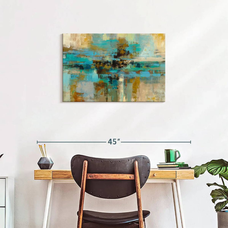 Impression sur toile matin, H 20 po x l 30 po x P 1,25 po