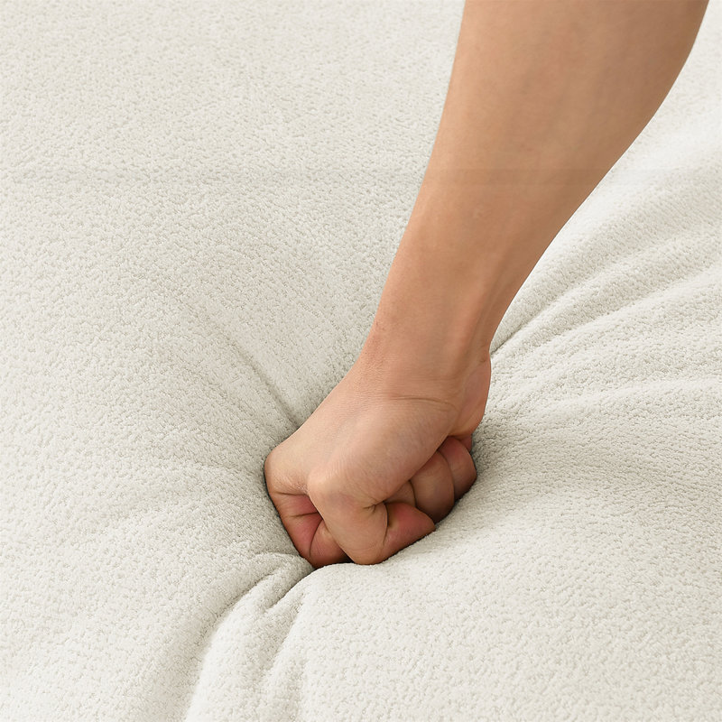 Méridienne à mémoire de forme ergonomique, Beige