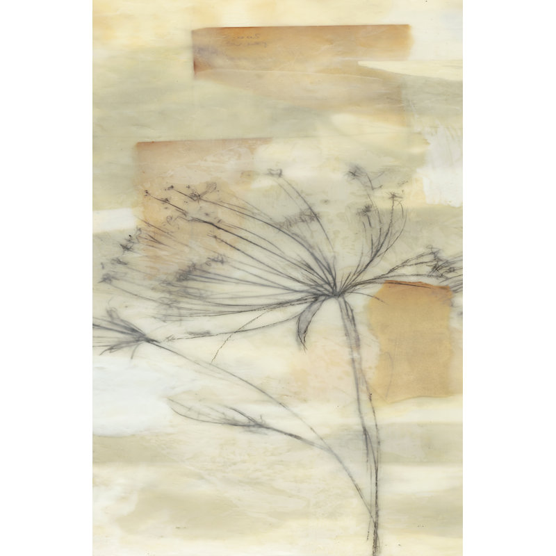 Neutral Lace II - Wrapped Canvas Print, 46cm H x 30cm W