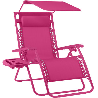 Méridienne inclinable et pliable avec abat-jour, appui-tête et plateau