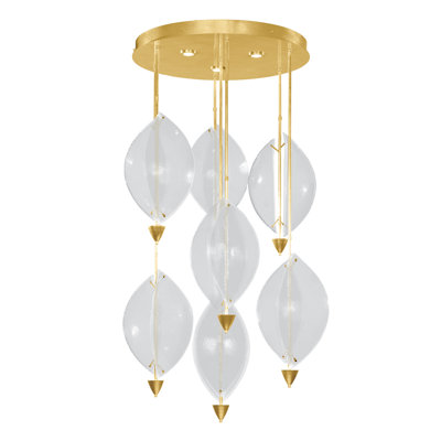 Luminaire suspendu rond l 40 po Embark