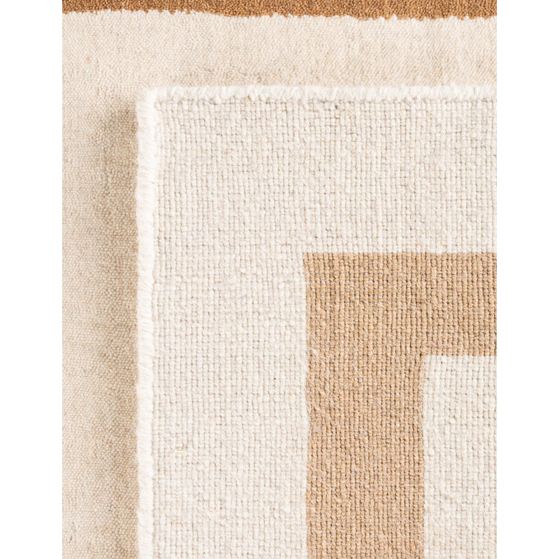 Tapis en laine naturel Jill Zarin Somerset, Tapis de couloir 3 pi 3 po x 10 pi