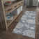 Tapis gris Floressa