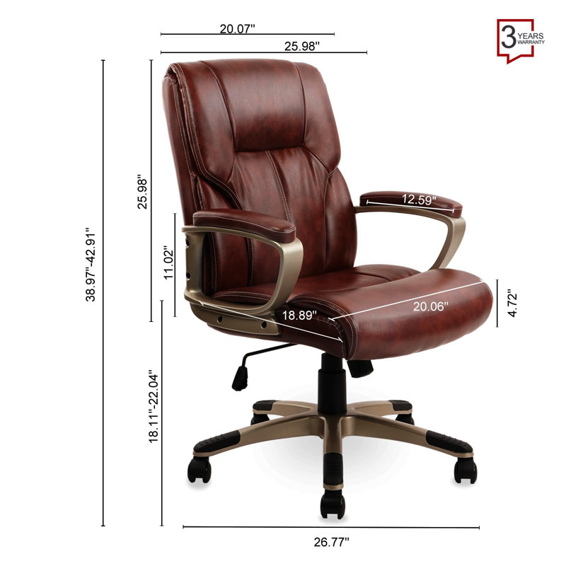 Leesburg Executive Chair, Brown