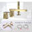 1 Handle Deck Waterfall Faucet with Diverter