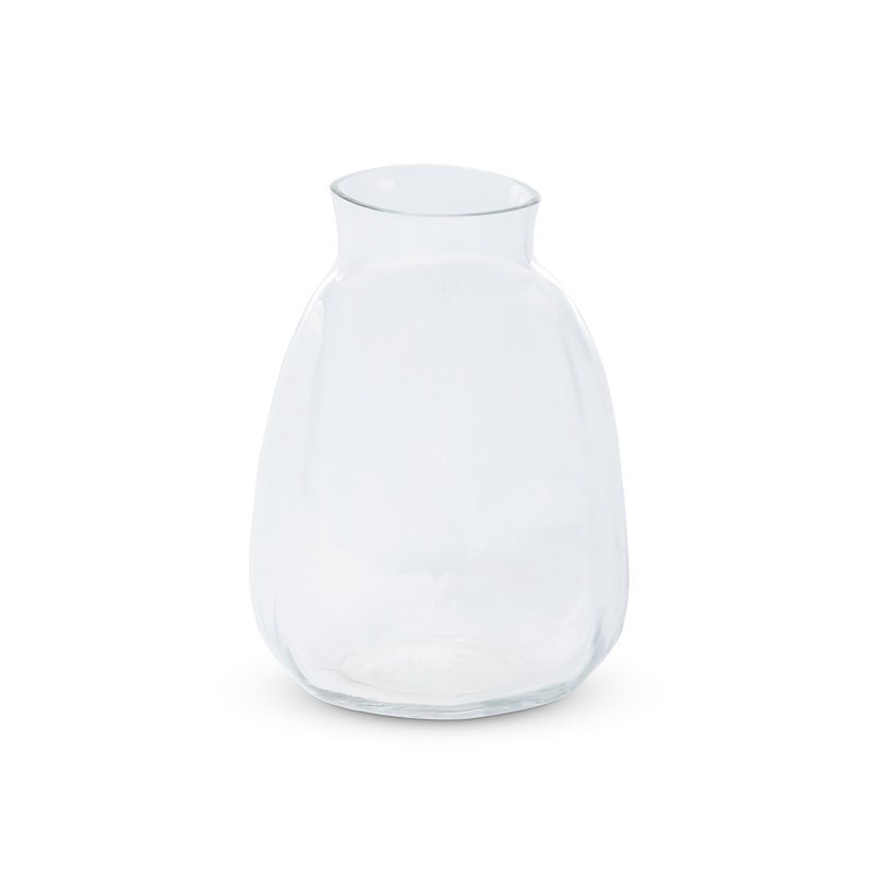Vase de table Garden, H 6,75 po x l 4,75 po x P 4,75 po