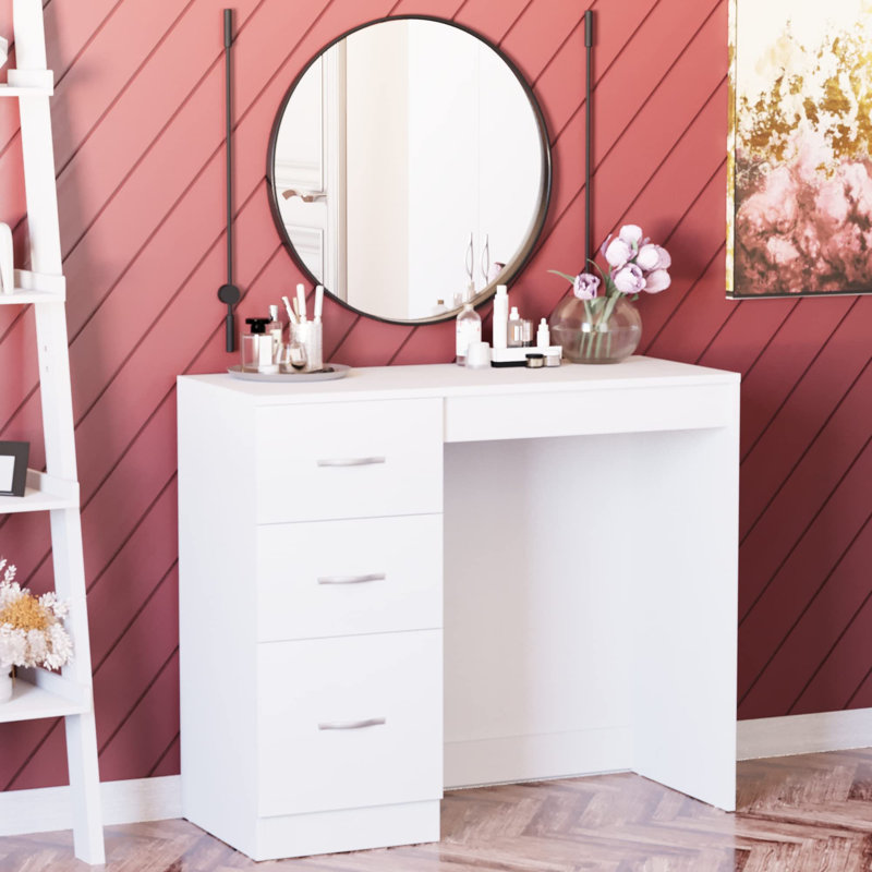 Castleford Dressing Table, White
