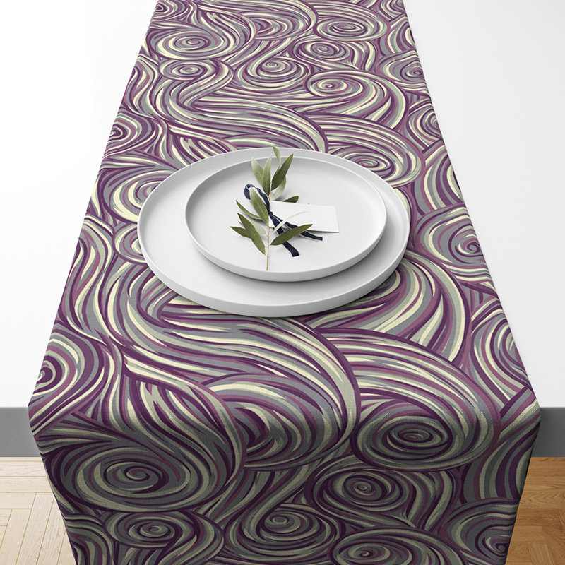 Chemin de table abstrait Leonia