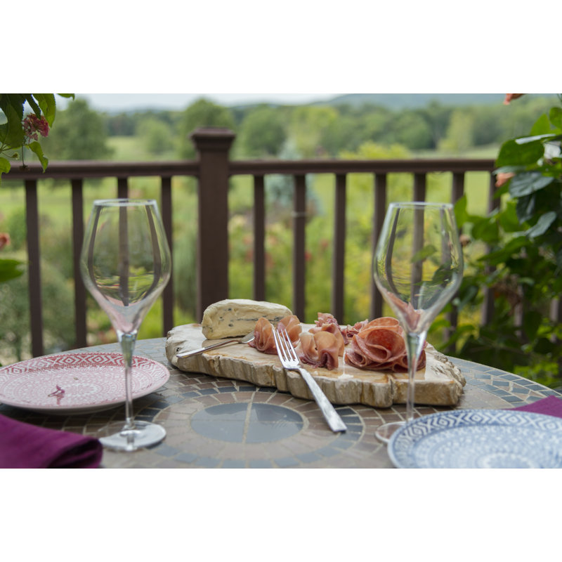 Petrified Slice Cheese Board & Platter, 12" W