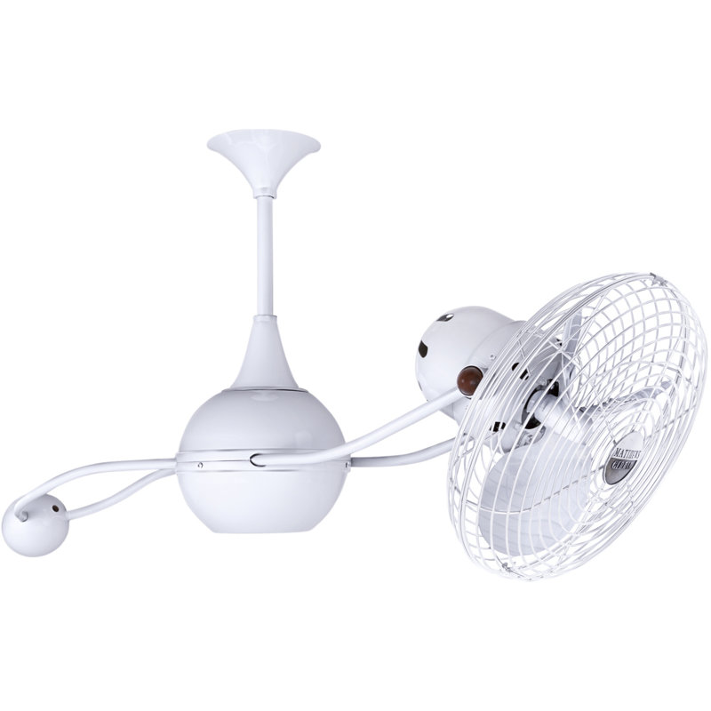 40" Brisa 2000 3 Blade Ceiling Fan, White