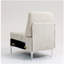 Module de siège modulaire sans accoudoirs pour canapé modulaire, canapé modulaire en velours côtelé, fauteuil d'appoint modulaire sans accoudoirs avec coussin de dossier, beige
