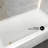 Voltaire 54 x 30 Left Drain Soaking Alcove Bathtub in Glossy White-59008591