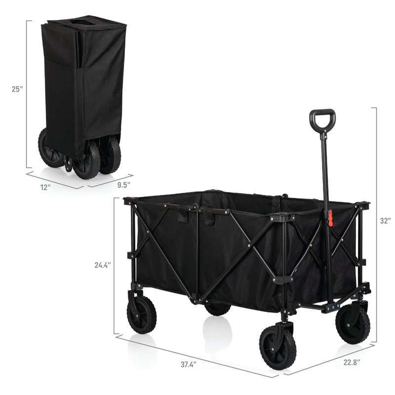 Chariot multi-utilitaire portatif d'extérieur XL