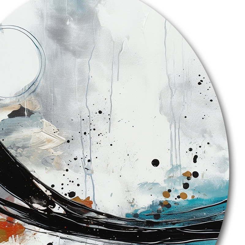 Exploring Boho Simplicity III - Abstract Metal Wall Décor, 16" H x 16" W x 1" D