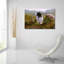 Art mural en verre rouge «Thoughtful Border Collie» par John Silver, Red Barrel Studio®-1902005095
