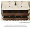 Ensemble de meuble-lavabo double 47 po Angela-97827227