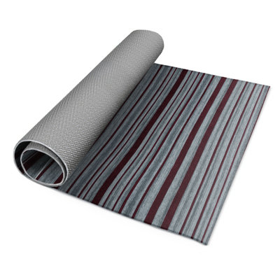 Tapis intérieur / extérieur gris HorizontalStripes