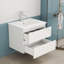 Meuble-lavabo de salle de bain avec lavabo-380660650