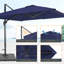 Parasol rectangulaire en porte-à-faux 138,2 po x 108,4 po Martinez-505913191