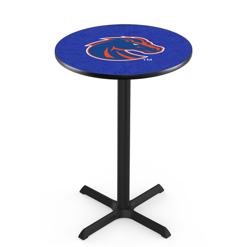 Round Metal Base Dining Table, Boise State University