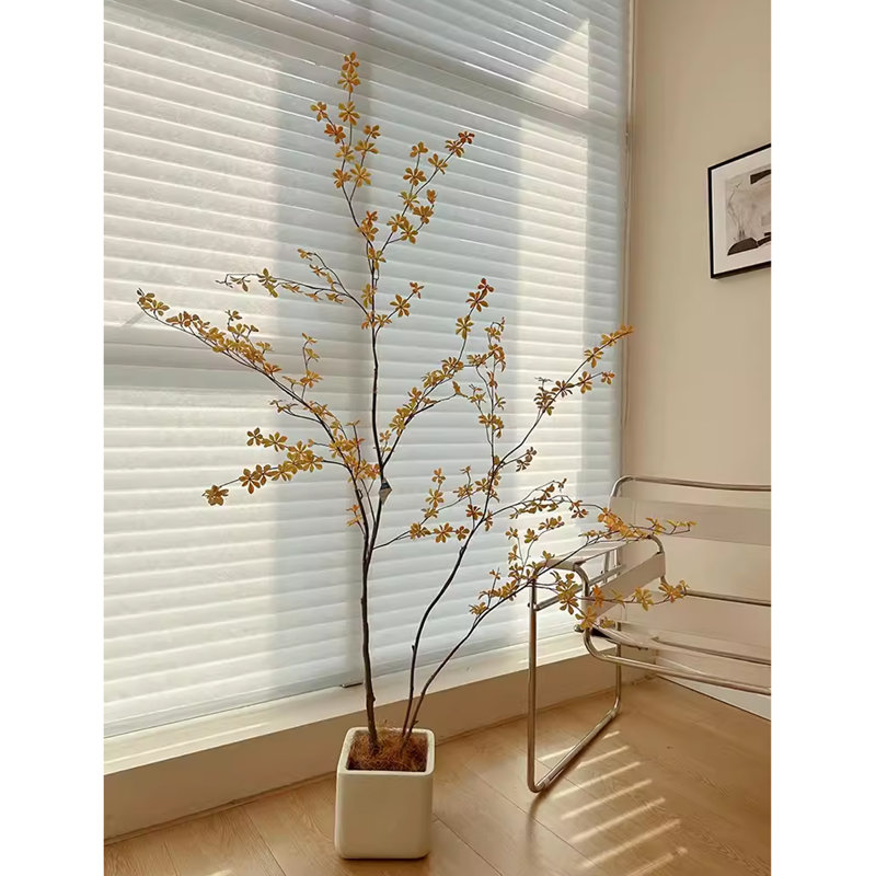 Faux arbre artificiel en forme de paille, H 74,8 po x l 31,5 po x P 31,5 po