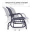 Banc oscillant extérieur pour 2 personnes Outsunny-1157261495