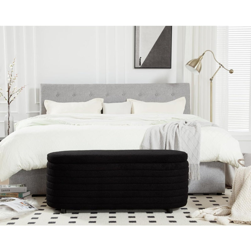 ETNX2436BH Storage Bench, Black
