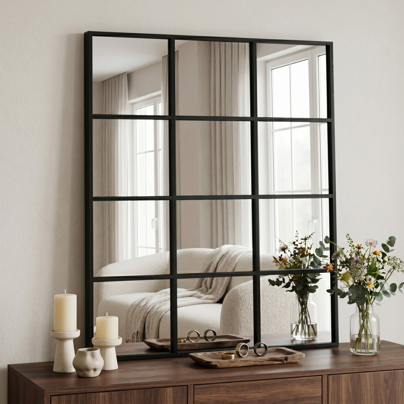 Miroir mural pour fenêtre, 36 po x 40 po