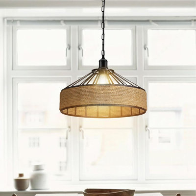 1 - Light Black Dome Pendant