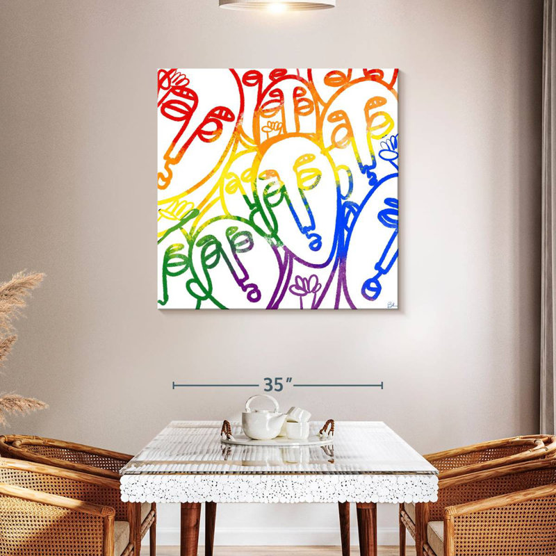 Kimira Tribal Pride, 39" H x 39" W