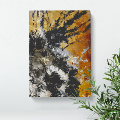 Broken Form Abstract - Wall Art