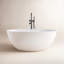 Baignoire de trempage autoportante à surface solide 55 po Forma-102094217
