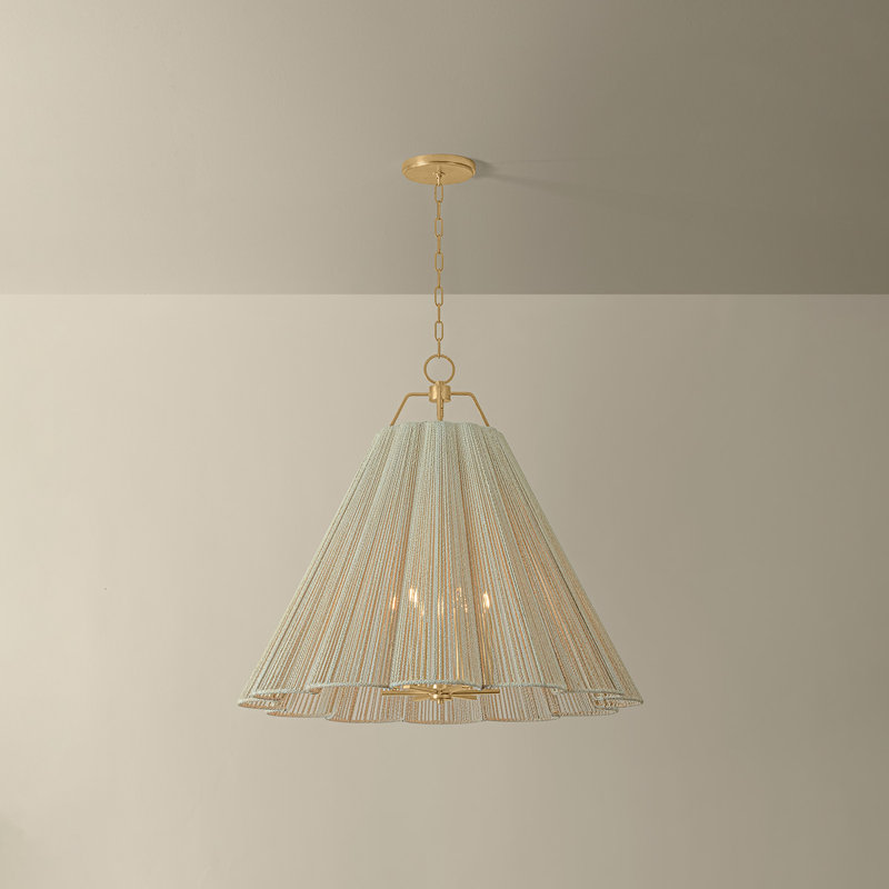 Sonoma Chandelier, Vintage Gold Leaf
