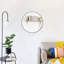 Miroir mural moderne à cadre rond-88773220-88291204