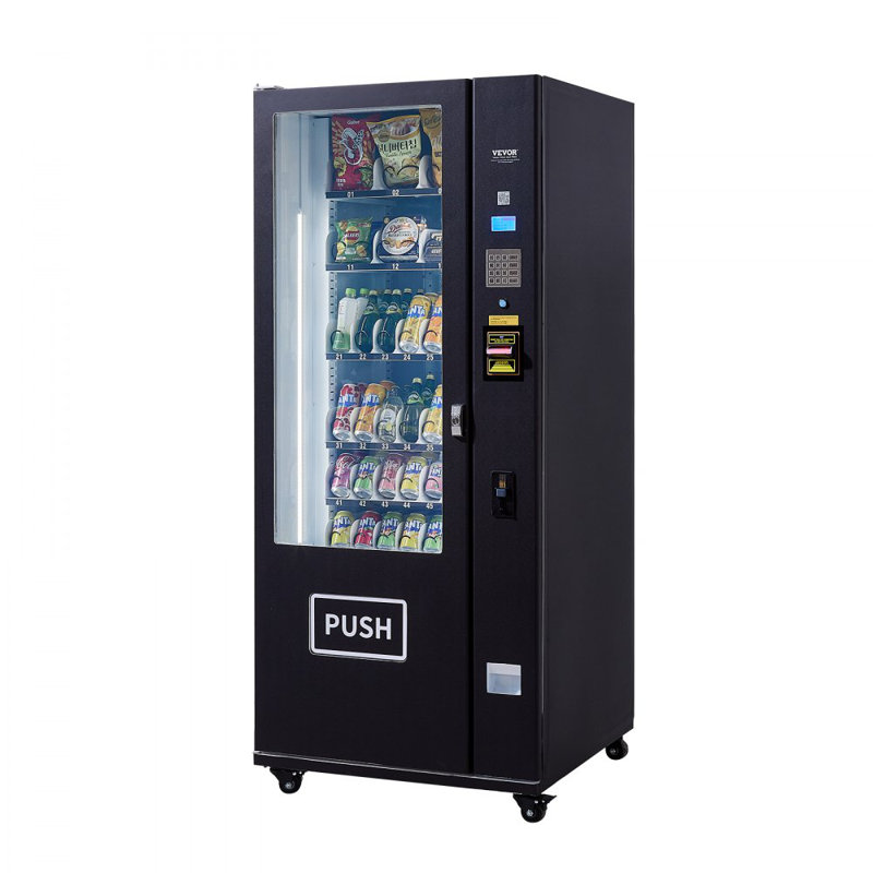 Snack réfrigéré à 36 compartiments avec distributeur automatique de billets / pièces