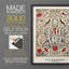 Imprimé encadré en bois massif de la collection CCW de la série CX de Wm Morris-2142584611-2142584621
