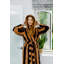 Mid-Calf Bathrobe with Pockets-75051838