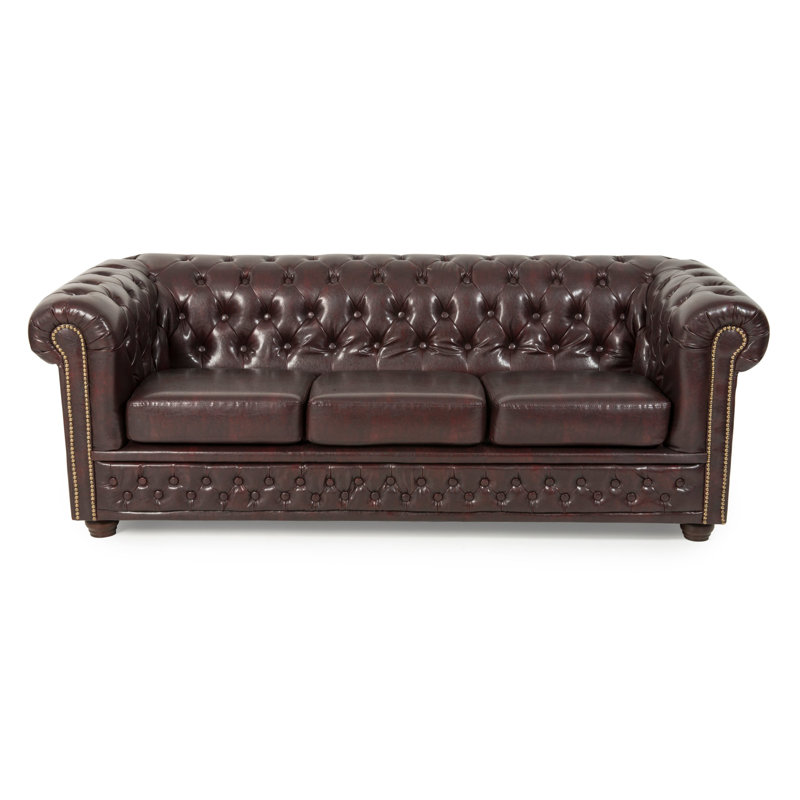 Centralia Faux Leather Sleeper