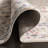 Felty Oriental Gray/Blue/Orange Area Rug-205389011