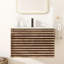 Base de meuble-lavabo mural simple 30 po, lavabo non inclus-113236582