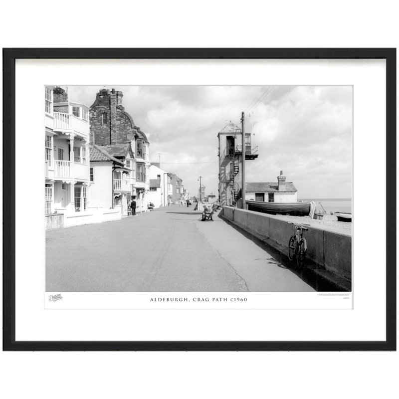 Aldeburgh, Crag Path C1960 - Single Picture Frame Print, 40cm H x 50cm W x 2.3cm D