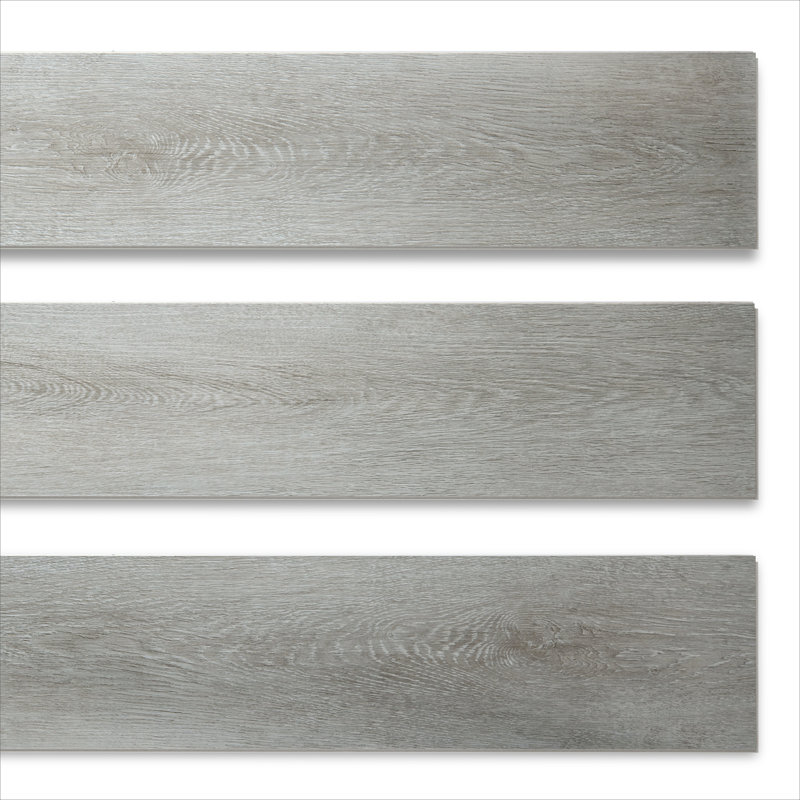 MaxCore Pro 20mil x 7.3" W x 48" L Click Lock Luxury Vinyl Plank Flooring, Graywolf